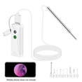 thumbnail image 2 of 3.9mm 2MP HD WiFi Ear Visual Ear Nose Throat Inspection Camera USB Ear Wax Remover Otoscope IP67 Waterproof with LED Light Silicone Ear Pick Cleaning Kit Earwax Removal Tool, 2 of 7