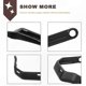 thumbnail image 4 of Universal Motorcycle Handguard Handlebar Bracket Windshield Protector for Adventure Bikes Dual Sport Motorcycles, 4 of 5