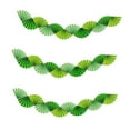 thumbnail image 2 of Sharprepublic 3Pcs Paper Fans Garland Banner Background for Wedding Valentine Green, 2 of 8