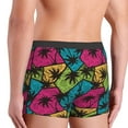 thumbnail image 3 of Fotbe Hawaii Palms Men’s Total Support Pouch Boxer Briefs, X-Temp Cooling, Moisture-Wicking Underwear, Regular, Long-leg and Trunk-Medium, 3 of 6