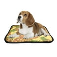 thumbnail image 2 of PKQWTM Pineapples Yellow Pet Dog Cat Bed Pee Pads Mat Cushion Potty Dogsblankets Crate Bed Kennel 36x48 inch, 2 of 3