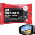 thumbnail image 1 of Toallitas Limpieza Película Aceite Descontaminación Potente para Ventana Vehículo Removedor Vidrio Coche Eliminación 10 Uds., 1 of 9