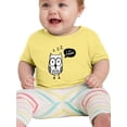 thumbnail image 1 of Doodle Owl I Am Cool T-Shirt Infant -Image by Shutterstock,  6 Months, 1 of 4