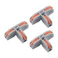 thumbnail image 4 of 4x 3 Piezas Conectores de Cable de 1 a 2 Conectores de Cable Conectores de Cable de Empalme de Terminales de Conexión Rápida Duraderos 32A Fáciles de 4 piezas, 4 of 8