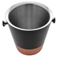 thumbnail image 4 of Sol Living Champagne Bucket - Double Wall Insulated Stainless Steel - Wine & Champagne Holder - Portable Chiller Bin for Bars, Parties, Commercial Use - Copper & Black Matte, 3.6 Qt, 4 of 7