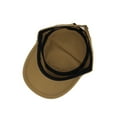 thumbnail image 5 of WITHMOONS Cotton Cadet Army Caps The Stars and Stripes Basic Hat CT11341 (Beige), 5 of 5