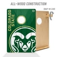 thumbnail image 4 of YouTheFan NCAA Colorado State Rams 2' x 3' Cornhole Game, 4 of 6