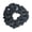 Dark Grey, variant on 12 Pack Solid Hair Ties Scrunchies