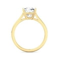 thumbnail image 4 of Naples - Moissanite Cushion Cut Lab Diamond Solitaire Engagement Ring, 4 of 5