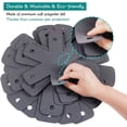 thumbnail image 5 of RYLZX Pan Pot Protectors, Set of 16 and 4 Different Sizes, Larger & Thicker Gray Pan Separator Pads, Pan Protectors for Stacking and Protecting Your Cookware, 5 of 8