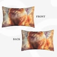 thumbnail image 4 of Fotbe Cute Cloud Pomeranian Pillow Cases - Envelope Closure - Luxury, Extra Soft, Cooling Pillow Covers - Wrinkle, Fade, Stain Resistant-20"x30", 4 of 8