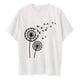 thumbnail image 3 of Camisetas de Manga Corta para las Mujeres Impreso Cuello Redondo Suelto Camiseta, Casual Cuatro Estaciones Blusa para el Hogar, 3 of 3