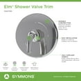 thumbnail image 2 of Symmons 5590STNTRM Elm Traditional Valve Trim Only - Nickel, 2 of 7