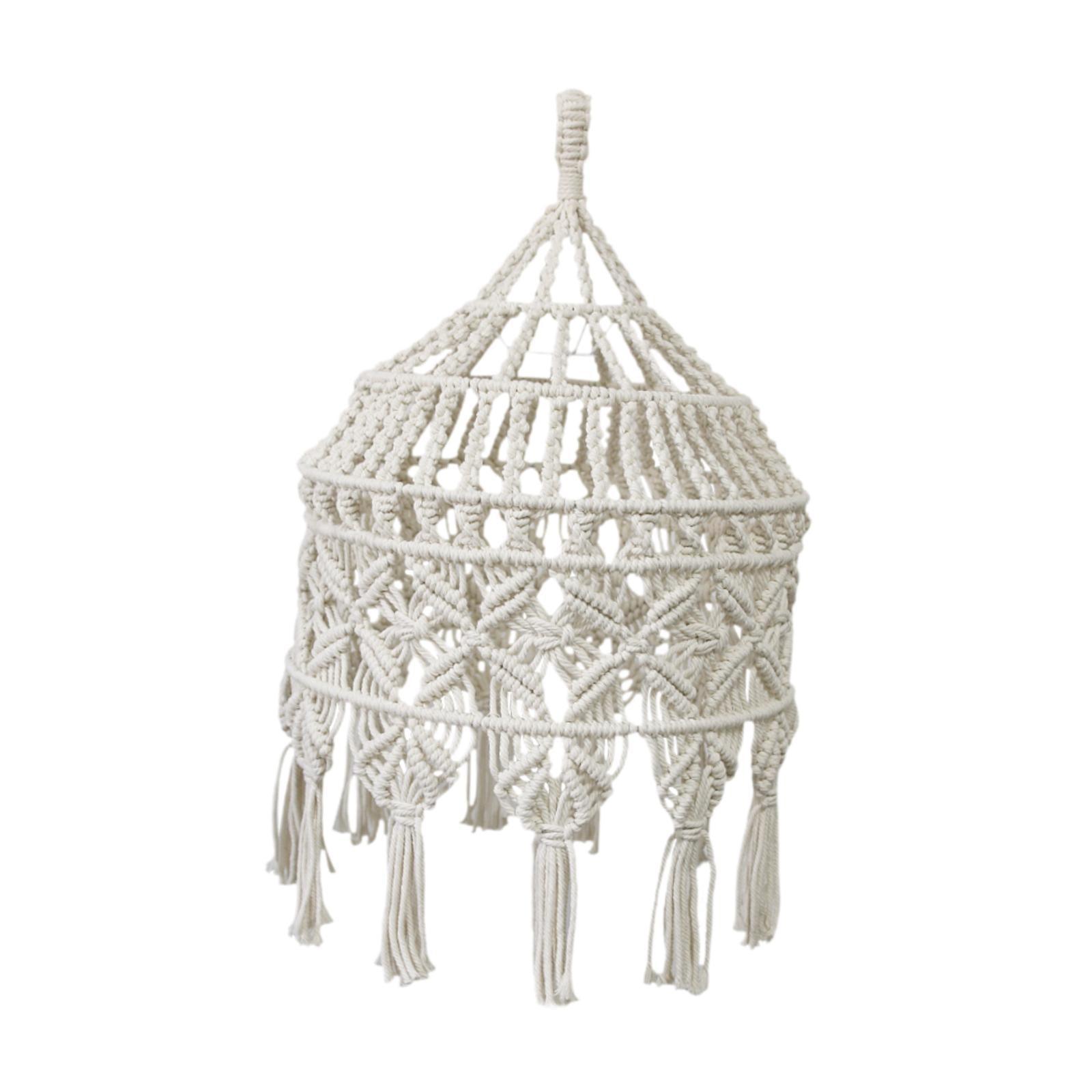 Gazechimp Boho Lamp Shade Ceiling Chandelier Lampshade for Indoor Bathroom Living Room
