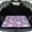Purple Hibiscus Palm Leaf, variant on KEIAHUAN Halloween Pet Cargo Mat 29" x 39", Easy to Clean Rear Trunk Liner Full Protection Car Accessories Universal Fit for Most Vehicles