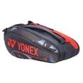 thumbnail image 1 of Yonex Badminton Racquet Bag 2329 T01 BT9, Colour - Indigo Fog Hyper Red, Size - Large, Material - Polyurethane, 1 of 5