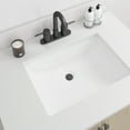 thumbnail image 4 of Craft + Main Qz31224r 31" Quartz Vanity Top - Black Galaxy, 4 of 7