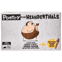 Poetry for Neanderthals Party Game by Exploding Kittens, 15 Minutes, Ages 7 and up, 2  Players.