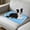 Blue M, variant on Luckky Dog Cooling Mat,Self-Cooling Pad with Non-Slip Bottom,No Freezing Required,Portable Cooling Mat for Indoor,Outdoor and Car Use