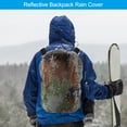 thumbnail image 4 of Unique Bargains 45-55L Waterproof Rucksack Cover, 2 Pack Backpack Rain Cover, L, Digital Camo, 4 of 5