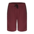 thumbnail image 5 of Jophufed Men's Pants Casual Drawstring Sports Shorts Elastic Waist And Pockets Shorts Pants, 5 of 7