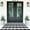 Black and White Plaid, variant on Fall Outdoor Rug Orange Buffalo Plaid Outdoor Rug Cotton Hand-Woven Buffalo Check Rug Layered Doormats for Front Door/Front Porch/Farmhouse/Entryway/Patio
