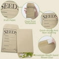 thumbnail image 3 of 200PCS Seed Packets Envelopes, Self Sealing Kraft Small Seed Envelopes for Seed Storage Resealable Seed Saving Envelopes, 3 of 7