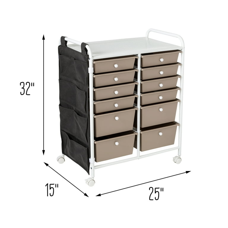 Honey Can Do 32 Compartment Drawer Organizer - White