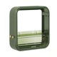 thumbnail image 1 of Estante de baño Organizador de maquillaje Estante de almacenamiento para sala de estar Oficina Dormitorio Baño Verde Soledad Estante de baño, 1 of 6