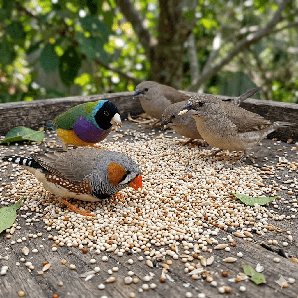 Higgings Supreme Finch Food 50 lbs. Natural Seed Blend for Healthy Birds