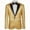 Gold, variant on YLSDY Mens Tails Slim Fit Tailcoat Sequin Dress Coat Collared Swallowtail Dinner Party Wedding Blazer Suit Jacket Purple S