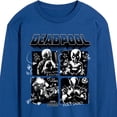 thumbnail image 3 of Marvel Deadpool & Wolverine - Character Grid - Men's Long Sleeve Graphic T-Shirt, 3 of 5
