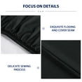 thumbnail image 6 of Subrtex Bed Sheets Wrinkle Resistant Premium Microfiber Deep Pocket Fitted Sheet, Black, Full, 6 of 7