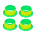 thumbnail image 3 of GUOOL 4 Pcs Distributeur de Film Étirable Distributeur de Film Rétractable Poignées de Palette Compactes Protectrices Poignée de Film Rétractable pour Bureau Maison Vert Jaune, 3 of 9