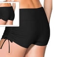 thumbnail image 4 of Samickarr Summer Bikini Shorts for Women High Waisted Side Drawstring Swimming Trunks Base Sports Yoga Shorts Casual Beach Vacation Swimsuit Shorts, 4 of 4