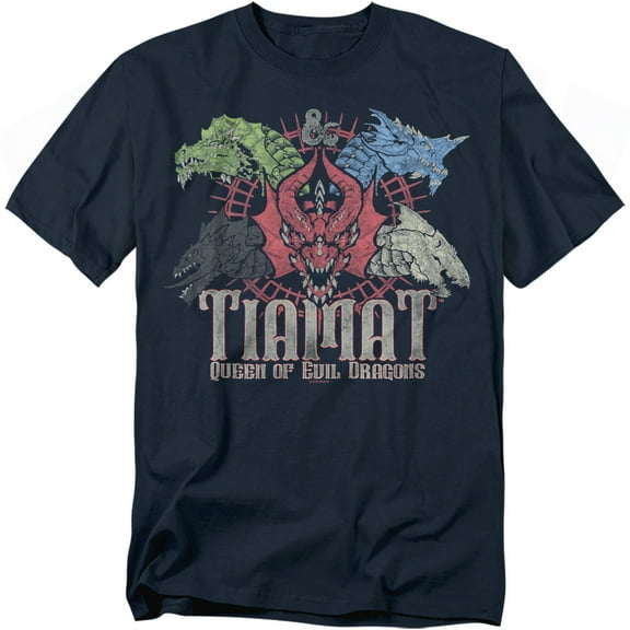 Dungeons And Dragons Rogue T-Shirt Tiamat Queen of Evil Unisex Graphic Tee For Men & Women