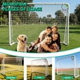 thumbnail image 5 of 6X8FT Soccer Goal for Backyard Kids Portable Soccer Net with High-Strength Nets, 5 of 8