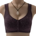 thumbnail image 3 of Daisy Bras for Older Women - Front Button, Convenient Snap, Everyday Sleep Bras, 3 of 3