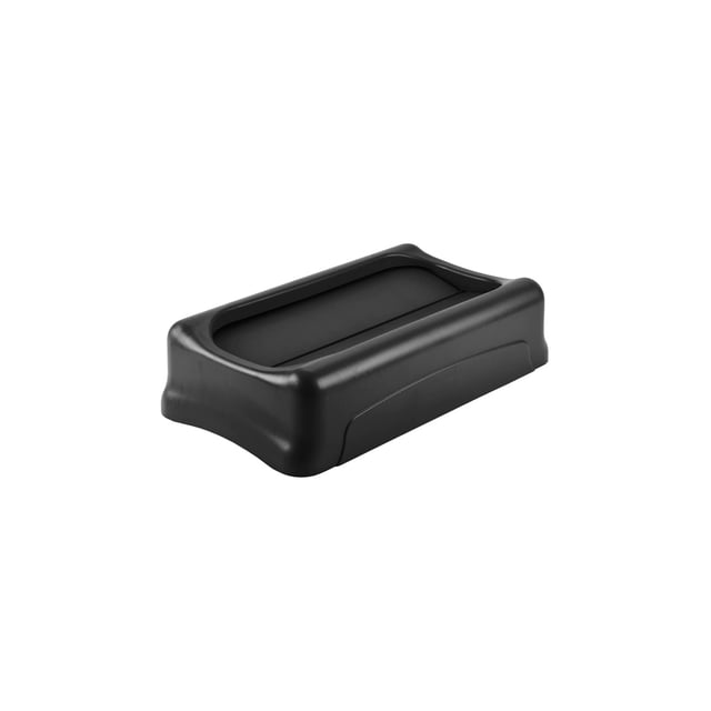 Tapa Oscilante Para Contenedores Slim Jim Rubbermaid Negro FG267360BLA