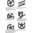 thumbnail image 3 of 12-1/2"x 2-1/4" (57-203/62-203) Inner Tube 57mm Rubber for Electric Scooter Electric/Bike Wheelchair/Tire, 3 of 6