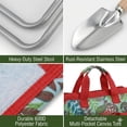 thumbnail image 5 of 5-piece Garden Tool Set with Tote and Folding Seat, 5 of 6