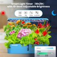 thumbnail image 3 of Sistema de cultivo hidropónico Sainlogic de 12 pods con Wi‑Fi inteligente, 3 of 7