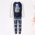 thumbnail image 3 of Family 2 Pieces Pajamas Set Christmas Style Snowman Snowflake Pattern Daily Suit, 3 of 9