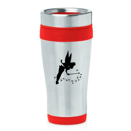 

16oz Insulated Stainless Steel Travel Mug Fairy (Red)