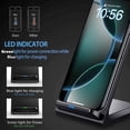 thumbnail image 5 of 20W Fast Wireless Charger,Wireless Charging Stand Compatible with iPhone 17,17 Pro,16,15,14,13,12,11 Series/X,Phone Charger for Galaxy S25/S24/S23/Note,Pixel/LG (No Plug), 5 of 7