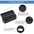 thumbnail image 1 of Soporte para monedas de coche, organizador portátil de plástico para monedas de coche, caja de almacenamiento para monedas, soporte para monedas para coche, maletero y Vanblack1pcs ShuxiuWang 8390605816895, 1 of 1