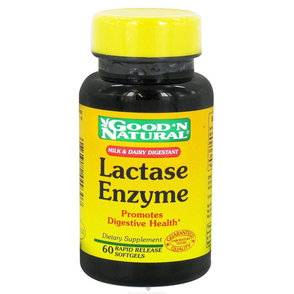 Good 'N Natural Lactase Enzyme 60 Softgels
