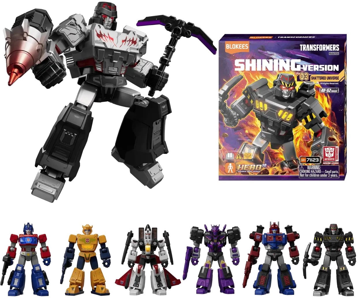Blokees Transformers 02 SOS Sealed Case of 9 - Galaxy Version