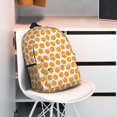 thumbnail image 3 of Wukai Ping-Pong Table Tennis Racket Print 15Inch Student Backpack, Multi-compartment Waterproof Lightweight Backpack, Suitable for School, Office, Sports, Unisex, 3 of 6