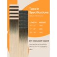 thumbnail image 4 of Extensiones de cabello DOORES con cinta adhesiva para cabello humano, 26 cm, 30 g, 4 of 9